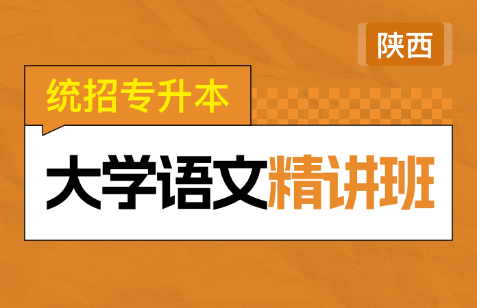 统招专升本大学语文精讲班(陕西)