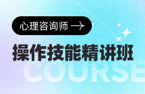 心理咨询师操作技能精讲班